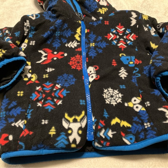 Columbia Kids Snowflake and Animal Reversible Jacket - Multicolor - Picture 2 of 4